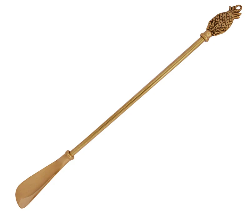 Skohorn - Mässing ananas 43 cm