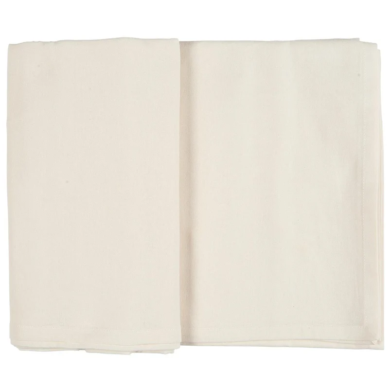 Avlång duk smörkräm 150 cm x 250 cm