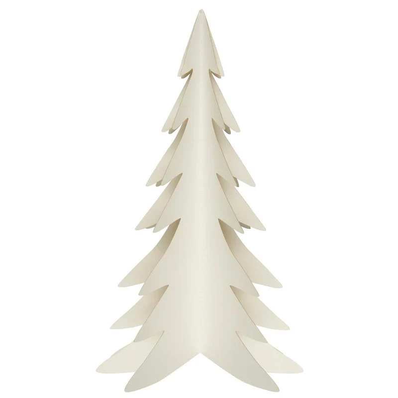 Pappersklipp stående julgran 30 cm hög