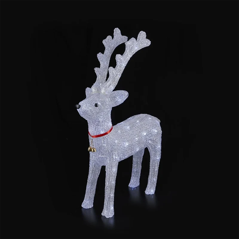 Ren Akryl - höjd 64 cm med LED-belysning