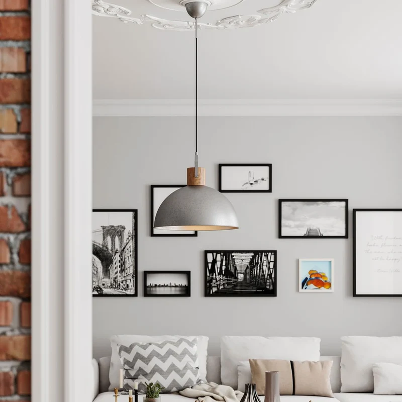 Buckler Pendelleuchte Ø 45cm