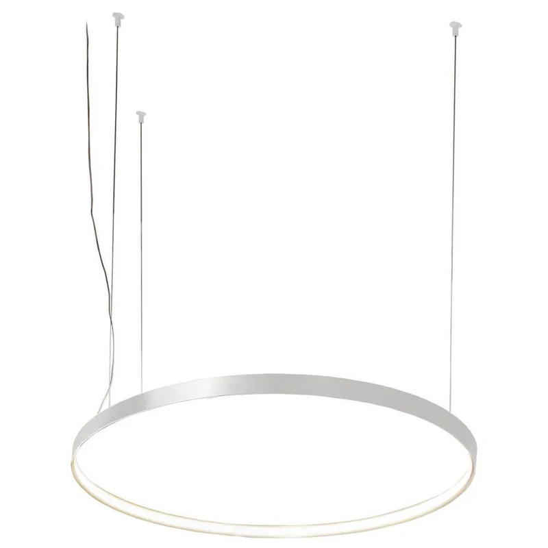 Panzeri Zero Round LED-Ring Pendelleuchte