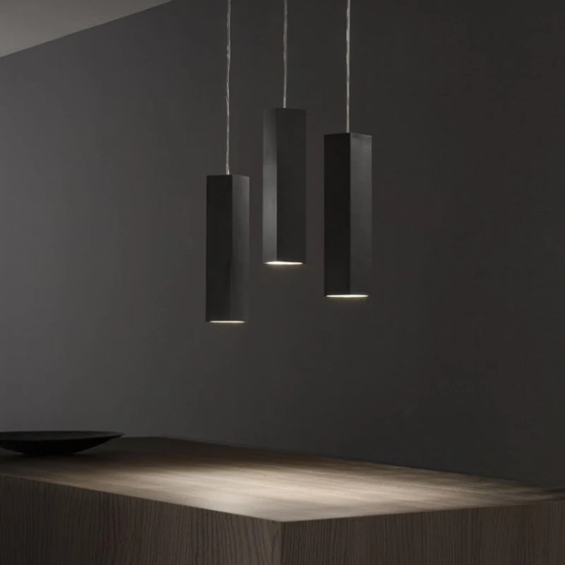 Panzeri Two quadratische LED Pendelleuchte