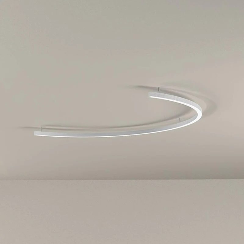 Panzeri Brooklyn Halb-Ring LED-Deckenlampe