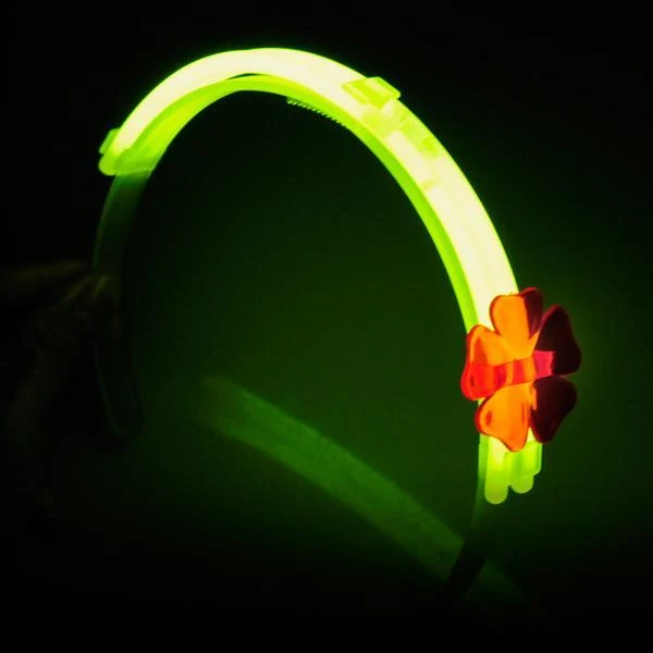 Diadem med blomma - Självlysande