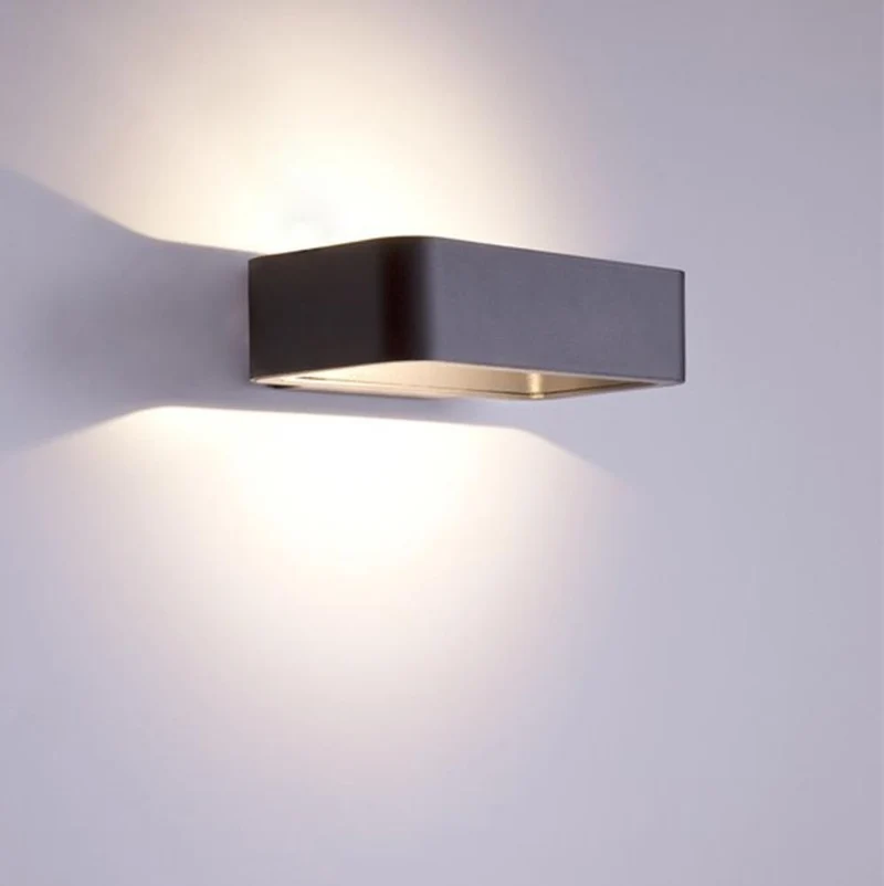 Uno LED Außen-Wandleuchte 13cm Up&Down Anthrazit