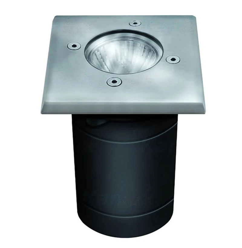 Level Edelstahl Bodeneinbaustrahler eckig IP67