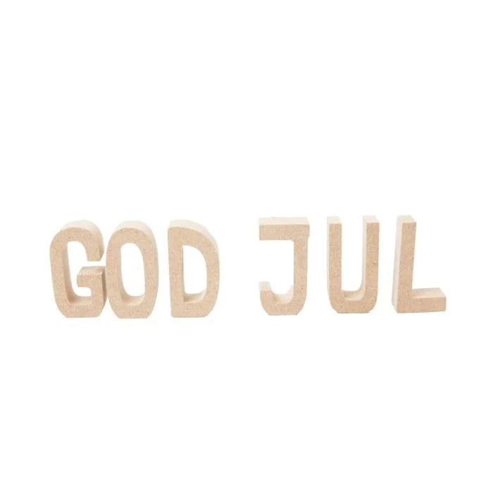 God jul bokstäver