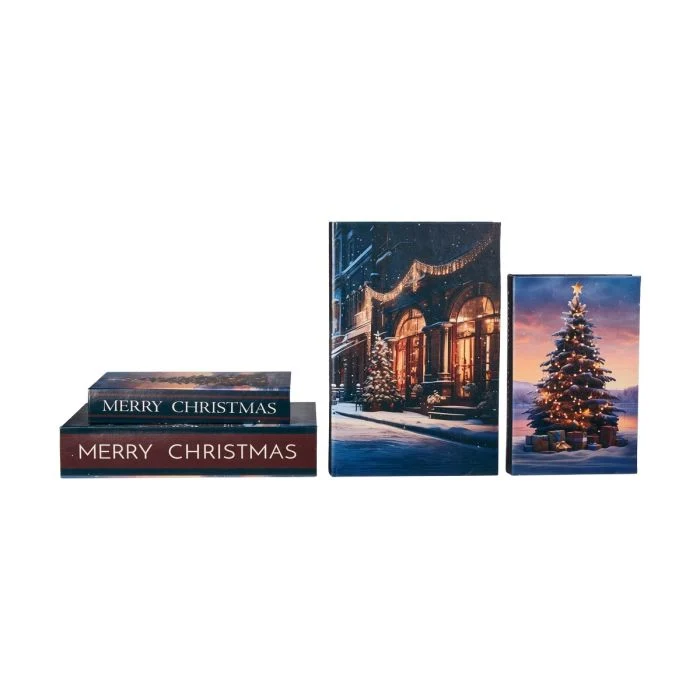 Speedtsberg bok/ask med julmotiv 2-pack