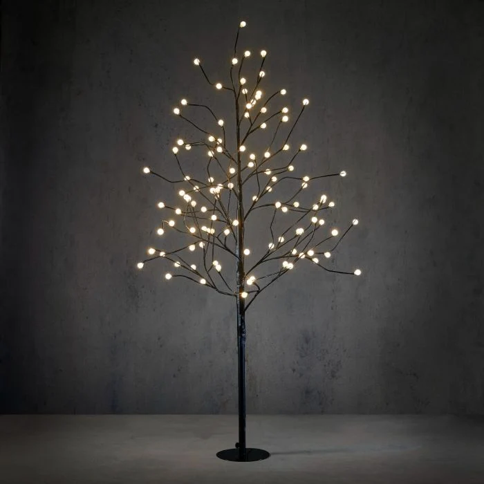 Lysträd med 108 LED-bärlyktor 150 cm högt