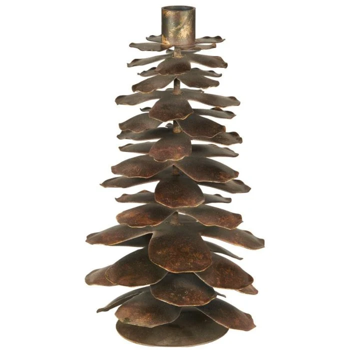 Kotteljusstake för kronljus 26 cm hög