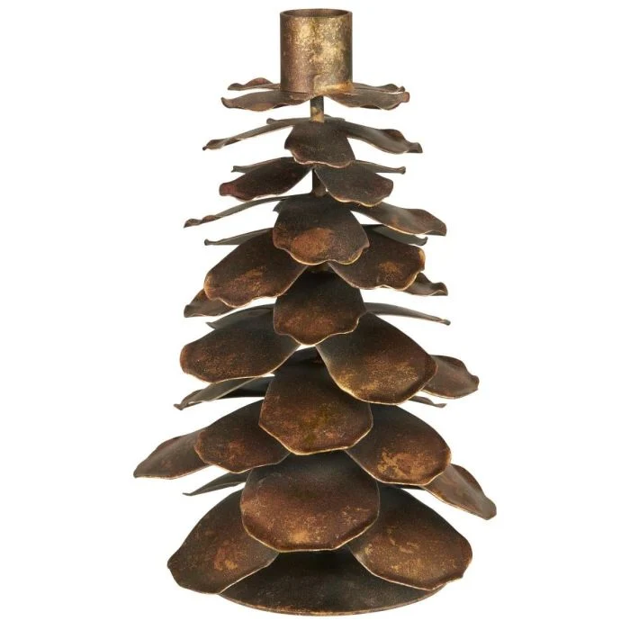 Kotteljusstake för kronljus 21 cm hög