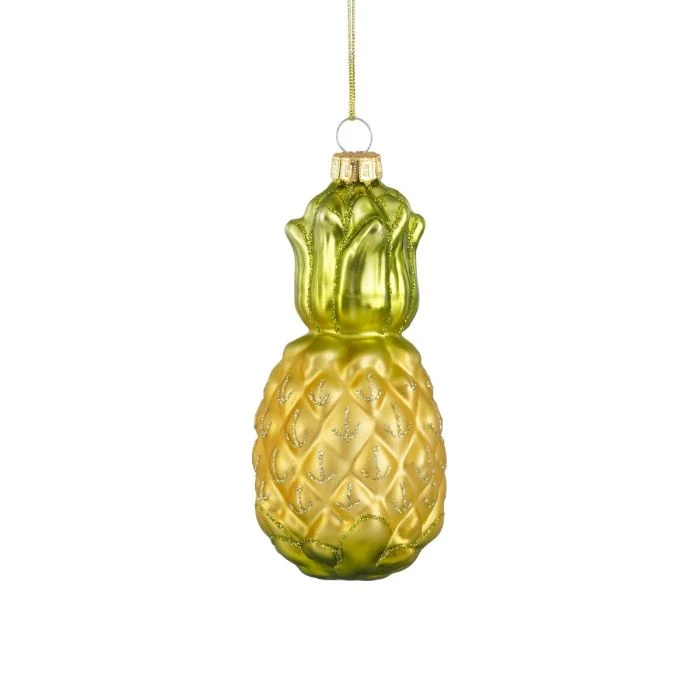Julgranskulor Ananas