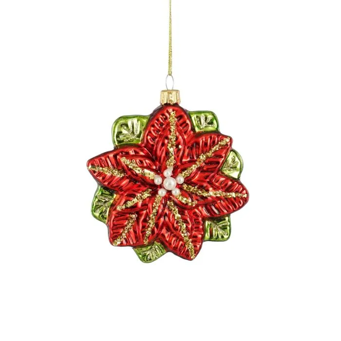 Julgranskula Julstjärna blomma