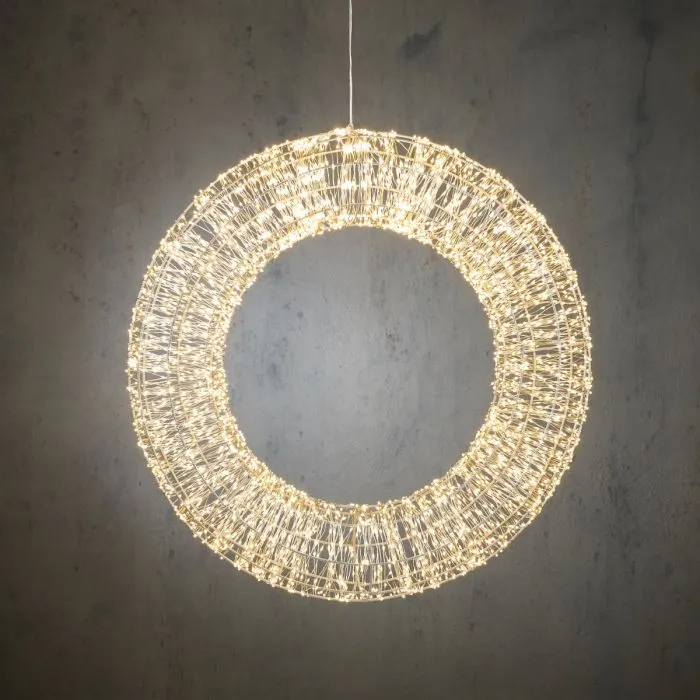 Ljuskrans med 4000 lampor 60 cm i diameter