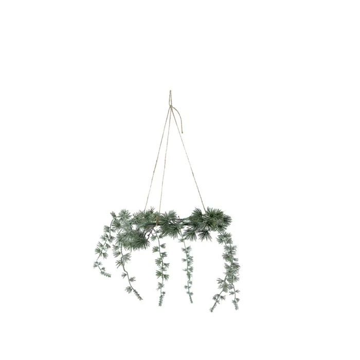 Konstgjord lärkträkrans 28 cm i dia