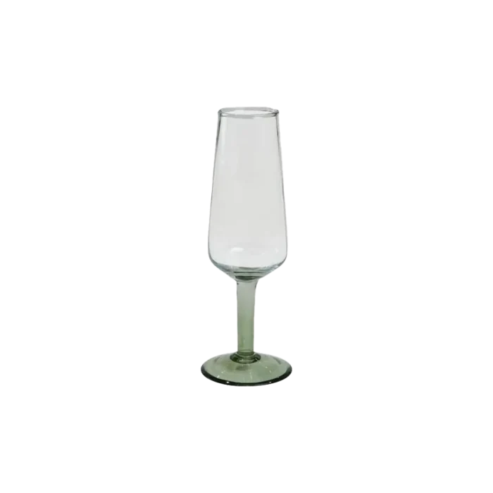 Speedtsberg Champagneglas med grön fot