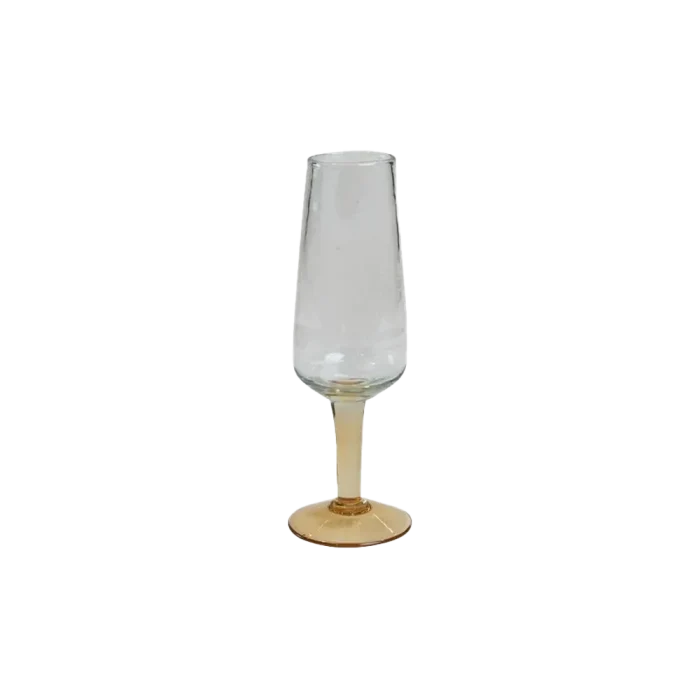Speedtsberg Champagneglas med gul fot