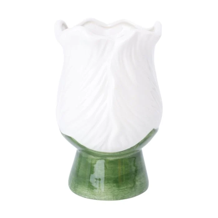 Tulpan Blomvas 17 cm hög vit