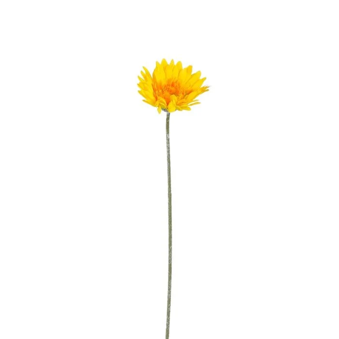 Gerbera gul 64 cm hög