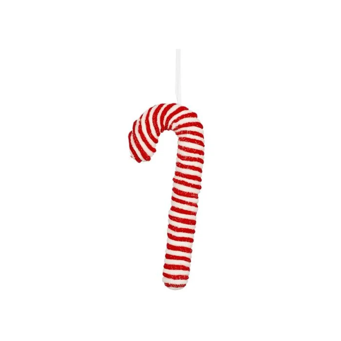 Randig polkagrisstång 26 cm hög