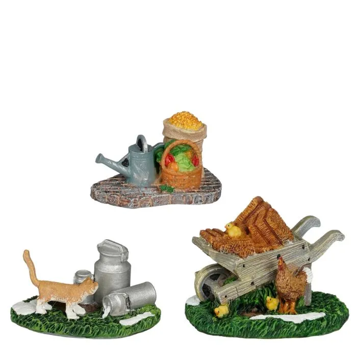 Luville Bondgårtillbehör 3-pack