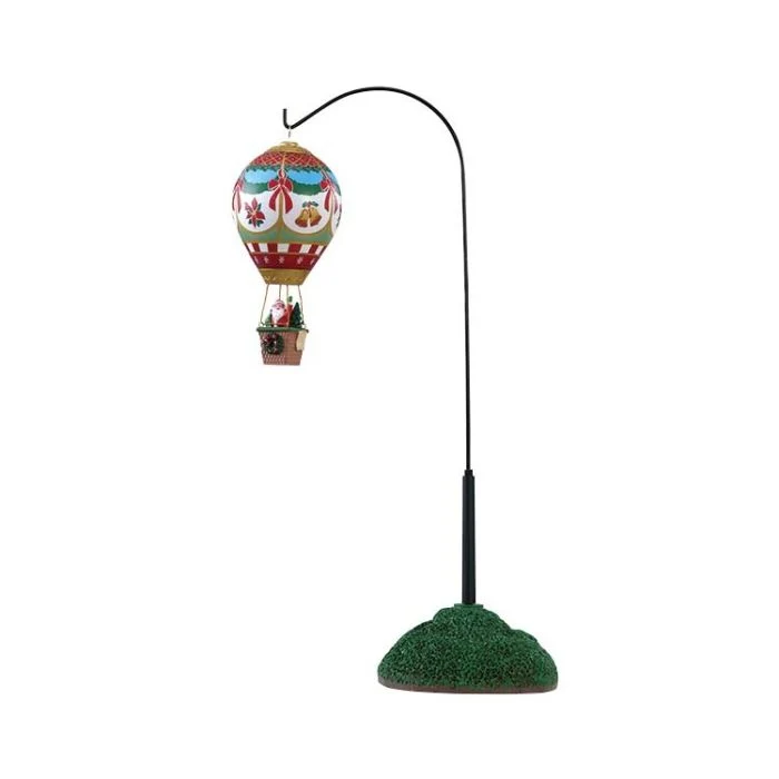 Julklapp med varmluftsballong