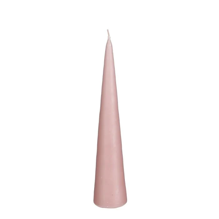 Konformat ljus 25 cm hög mauve