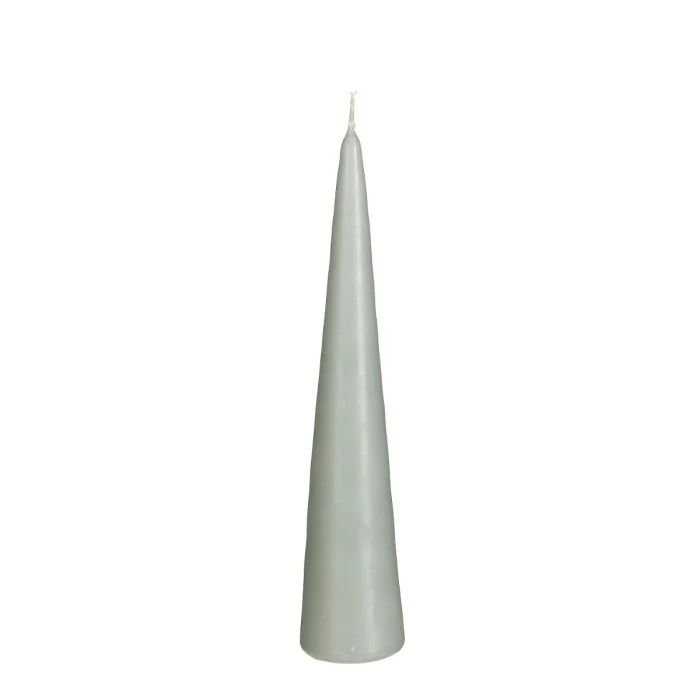 Konformat ljus 25 cm hög ljusgrönt