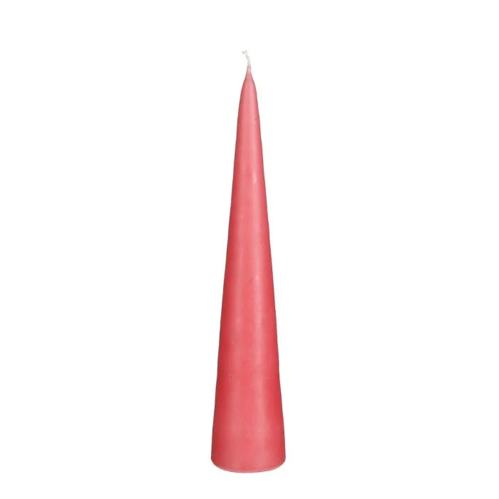 Konformat ljus 25 cm hög laxfärgad