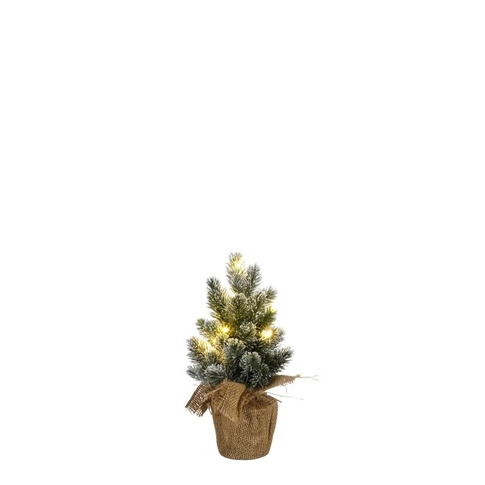 Julgran med ljus 30 cm högt