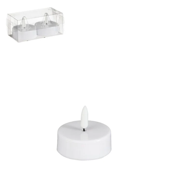 Stora LED-värmeljus 2-pack