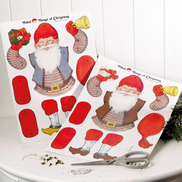 Sprattelgubbar 2-pack 40 cm höga