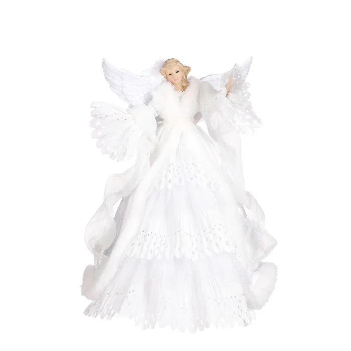 Ängel vit 41 cm hög