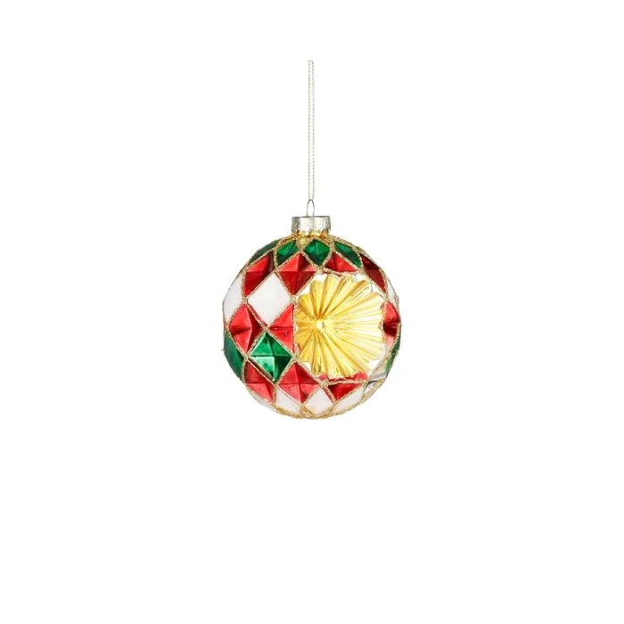Julkula med reflekterande blomma