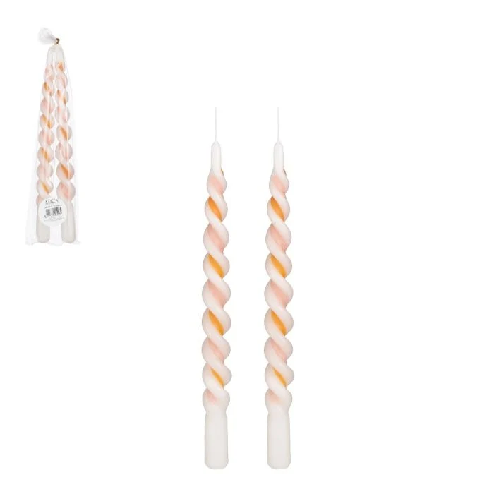 Spiralljus flerfärgade 2-pack