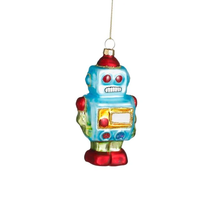 Julkula Robot blå