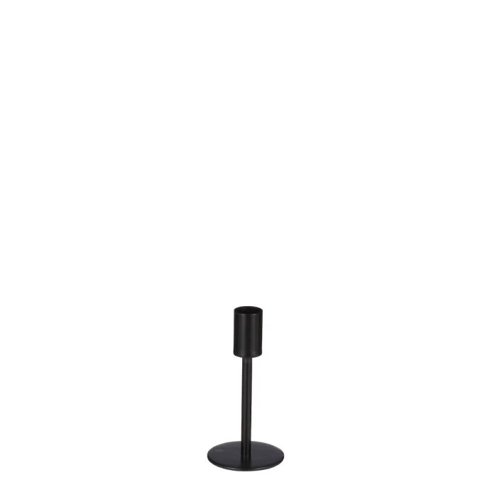 Andes ljusstake 14 cm hög svart