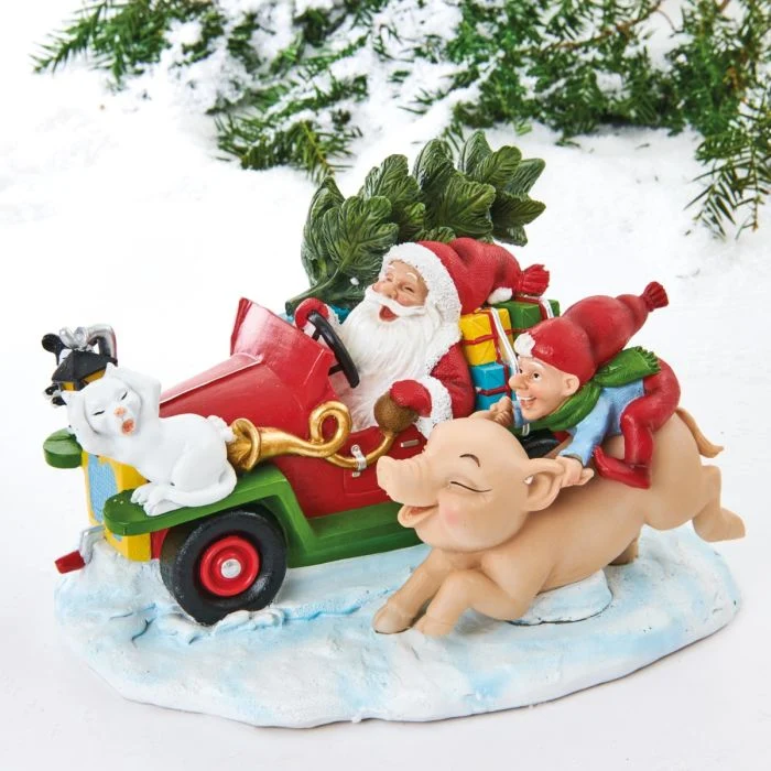Jultomter på fart stor