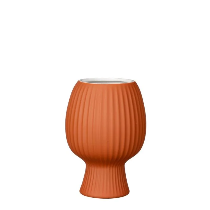 Felix vas 21,5 cm hög brun