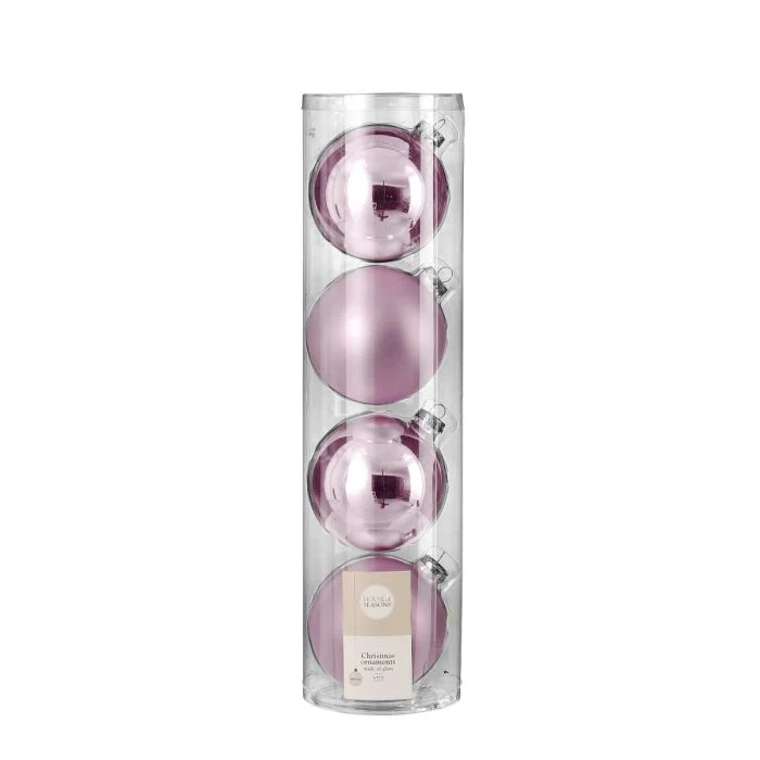 Julkulor 4-pack lila