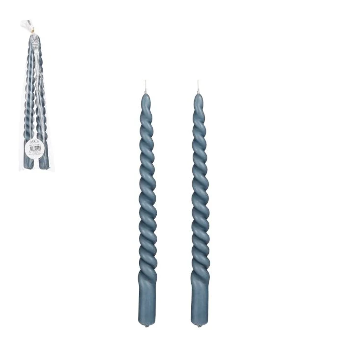 Spiralljus 2-pack blå