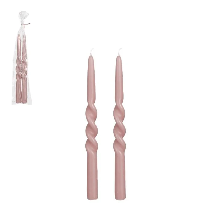 Spiralljus 2-pack Lila (mauve)