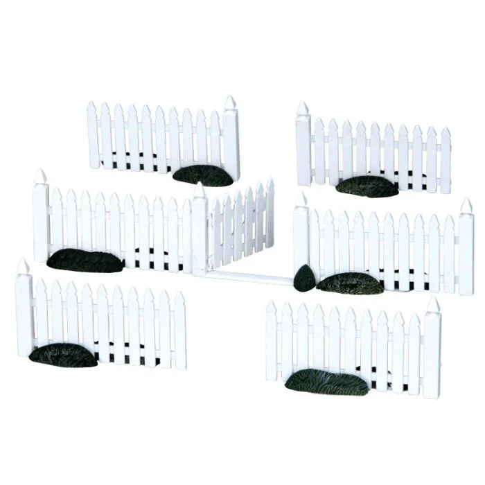 Plaststaket, set med 7