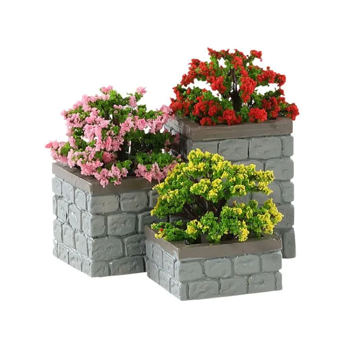 Blomrabattlådor