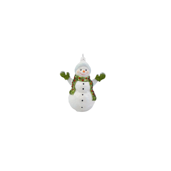 Julkula Snögubbe med vantar