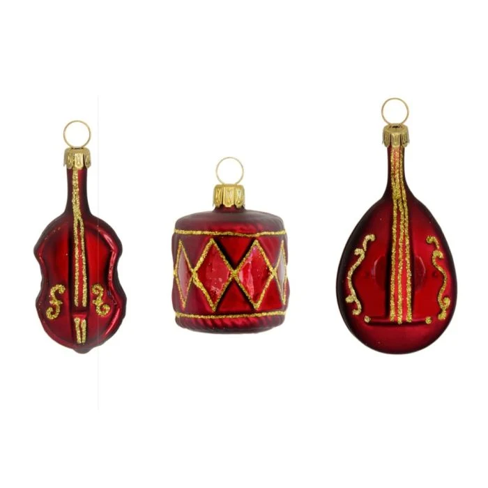 Mörkröda instrument