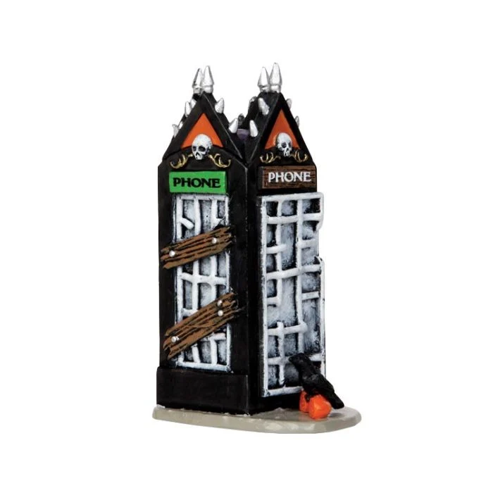 Skrämmande telefonkiosk