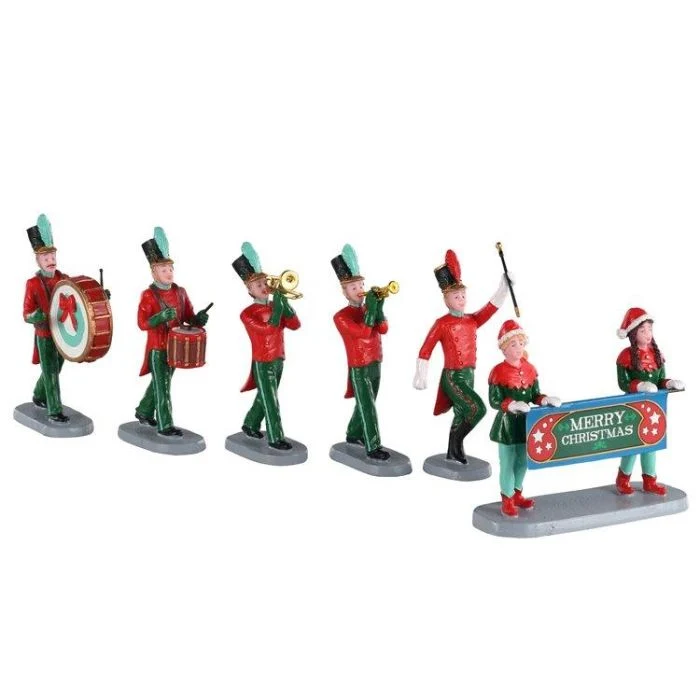 Jul på parad