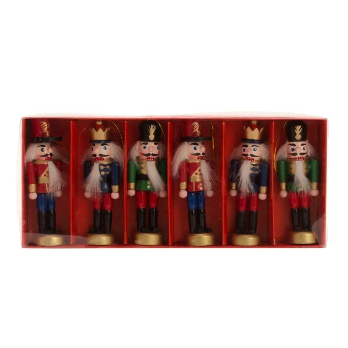 Nötknäppare Soldater 6-pack